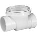 Oatey® 43904 Backwater Valve, 4 in Inlet Connection, 4 in Outlet Connection, PVC Body