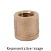 PLUMBMASTER® 83136NL Coupling, Coupling Fitting, 1/2 in Connection Size 1, Connection Type 1: FIP, Brass