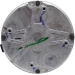 PROTECH™ 51-100998-08 Condenser Motor, 1/8 hp Motor, 208/230 V, 1 ph, 825 rpm Motor, 48 NEMA, 1 -Speed, 1/2 in Dia Shaft