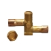 PROTECH™ 61-104914-04 Service Valve, Service Valve, 7/8 in Connection Size 1, Connection Type 1: Sweat ODF, 5 in Height