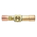 PROTECH™ 61-21368-16 Service Valve, Service Valve, 7/8 in Connection Size 1, Connection Type 1: Sweat ODF, Brass