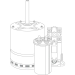 Rheem® 611031 Thermal Expansion Valve, R-22 Refrigerant, Compatible Unit Tonnage: 3 ton, 3/8 in Inlet, ODF Inlet