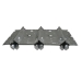 Rheem® AS-60993-03 Burner, For Use With: Model RGDJ, RGLH, RGLJ, RGLK and RGLL Gas Furnaces, Burner Function Type