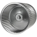 Rheem® PD703029 Blower Wheel, 11-15/16 in OD, 11-15/16 in D, 1/2 in Dia Bore, CW, Wheel, Convex Disc, 54 -Blade