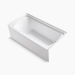 STERLING® 71171120-0 Bath Tub, Floor Installation / Mounting, 60 in Length, 30 in Width, 19 in Height, Acrylic, White