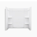 STERLING® 71374100-0 Bath/Shower Wall Set, Wall Installation / Mounting, 60 in Length, 30 in Width, 55 in Height, White