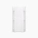STERLING® 72242100-0 Shower Back Wall Set, Wall Installation / Mounting, 36 in Length, Acrylic, White