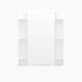 STERLING® 72272100-0 Shower Back Wall Set, Wall Installation / Mounting, 60 in Length, 71-1/4 in Height, Acrylic, White