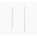 STERLING® 72345100-0 Shower End Wall Set, Wall Installation / Mounting, 34 in Length, Acrylic, White