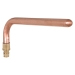 Sioux Chief PowerPEX® 630WG248 Stub Out Elbow, Copper, 1/2 in Inlet, F1960 PEX Cold Expansion Inlet, 1/2 in Outlet
