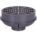 Sioux Chief QuadDrain™ 841-2PPK General-Purpose Floor Drains, For Pipe Size: 2 in, Hub Outlet, PVC Body, PVC, Round