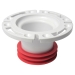 Sioux Chief PushTite™ 886-GP Push-In Closet Flange, For Pipe Size: 4 in, 1-Piece Flange, ABS Body, Flange Function Type