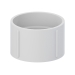 Tigre 100-3191 DWV Coupling, Coupling Fitting, SCH 40, 3 in Connection Size 1, Connection Type 1: Slip