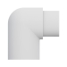 Tigre 409-007 90 deg Street Elbow, Elbow Fitting, SCH 40, 3/4 in Connection Size 1, Connection Type 1: Spigot, PVC