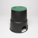 Tigre 64 Round Valve Box, 9 in Width, 9 in Depth, For Use With: Irrigation Valves, Valve Box Function Type