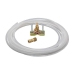 WOLVERINE BRASS® 56570NL Ice Maker Kit, 25 ft L, 1/4 in Connection Size 1, 1/4 in Connection Size 2