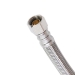 WOLVERINE BRASS® 57580 Toilet Connector, 12 in Length, 3/8 in Connection Size 1, Connection Type 1: Tube