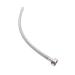 WOLVERINE BRASS® 57665 Toilet Connector, 16 in Length, 3/8 in Connection Size 1, Connection Type 1: Tube
