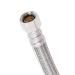 WOLVERINE BRASS® 57665 Toilet Connector, 16 in Length, 3/8 in Connection Size 1, Connection Type 1: Tube
