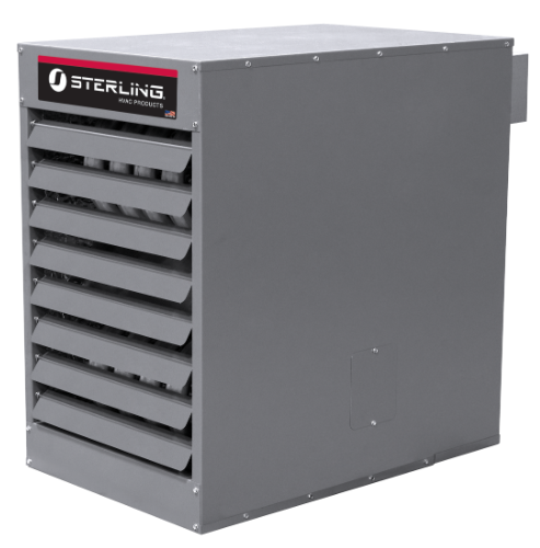 STERLING XF200 XF Series Gas Unit Heater - 200,000 BTU/h, 120V, 1 ph, Ceiling Mount, 83%
